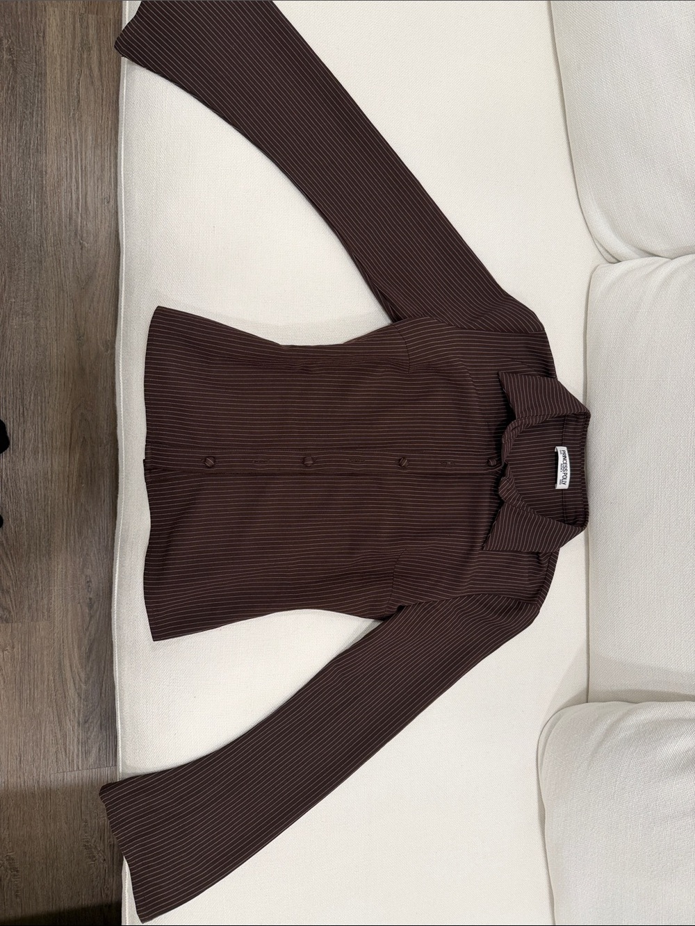 Princess Polly Chocolate Brown Ribbed Button-Up Turtleneck Sweater